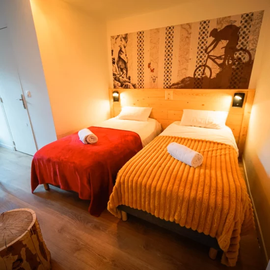 Chambre HOTEL du lodge Petit Cerf