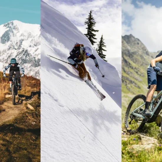 Activités de VTT ou ski de randonnées à Cervières